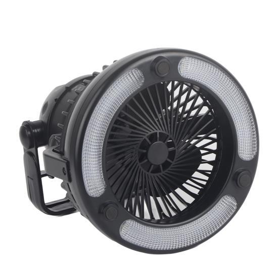 Легкий 18-светодиодный портативный многофункциональный вентилятор для кемпинговой палатки с крючком