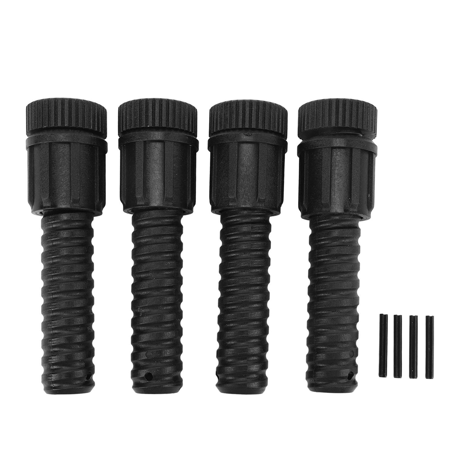 Ножки для кемпинговой печи, регулируемые, легкие, спиральная конструкция, аксессуары для кемпинговой печи для барбекю