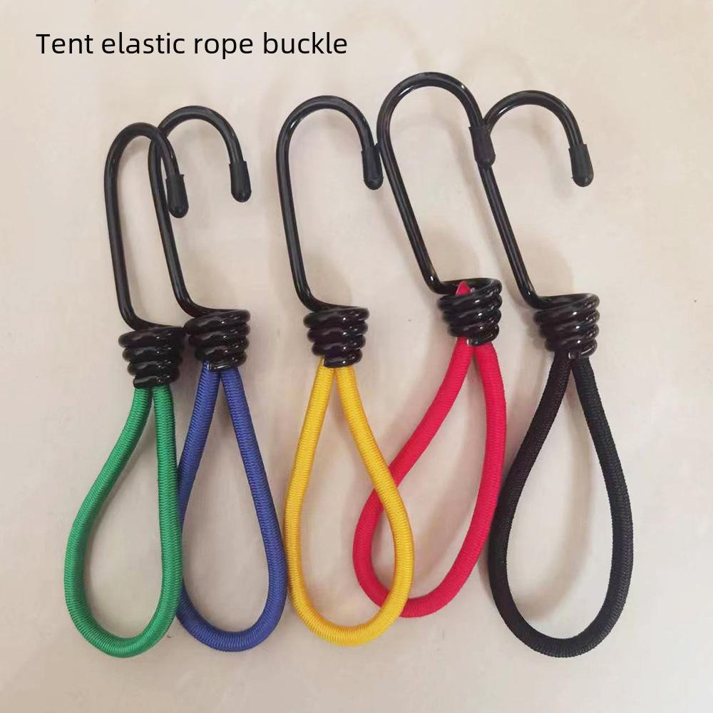 15 см эластичная веревочная пряжка для крепления навеса кемпинговой палатки зелёный