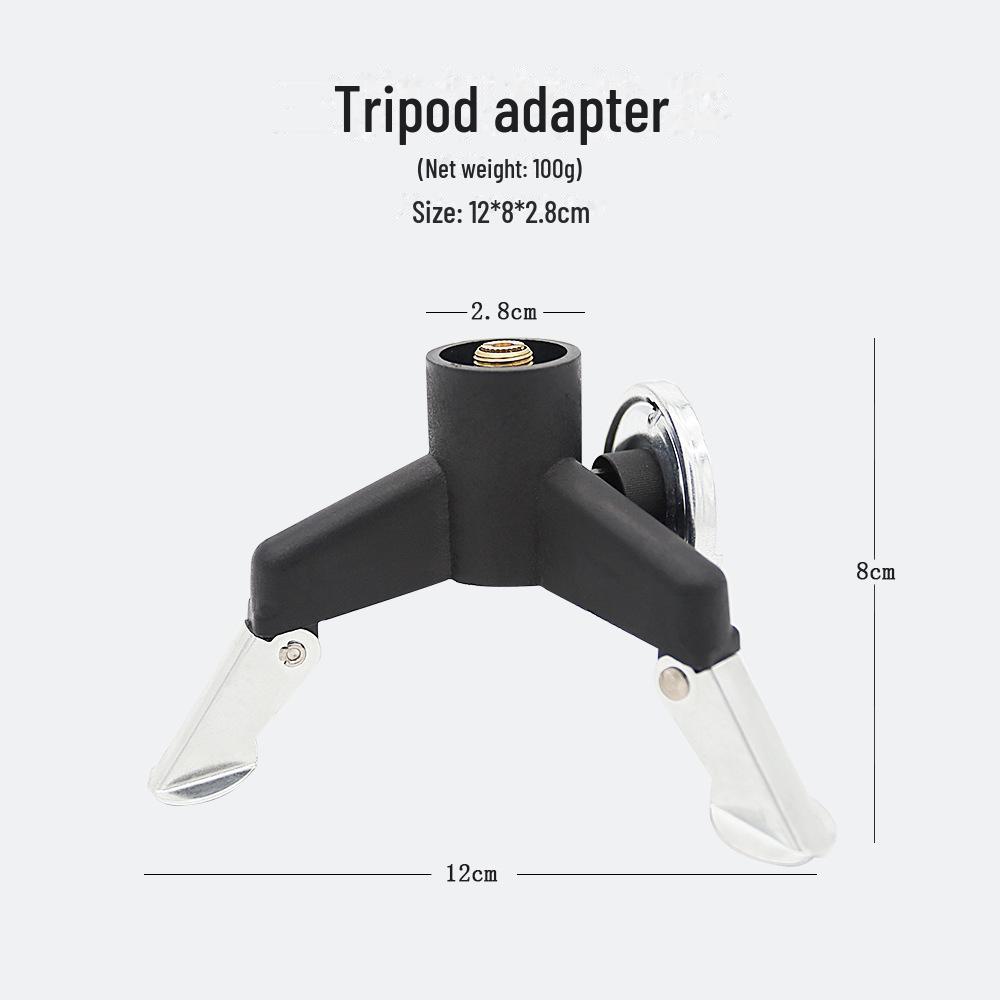 Самоблокирующийся медный сердечник для кемпинговой плиты, газовый конвертер чёрный